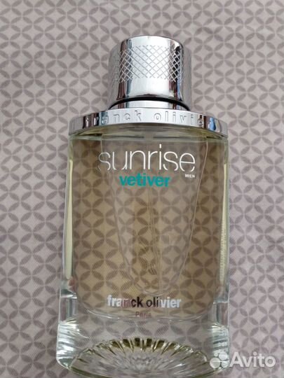 Sunrise Vetiver Men Franck Olivier, 75 мл