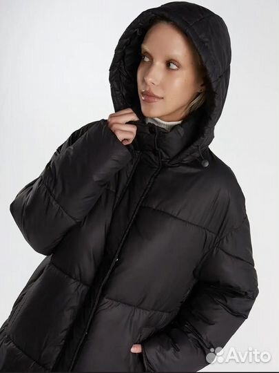 Стеганое пальто