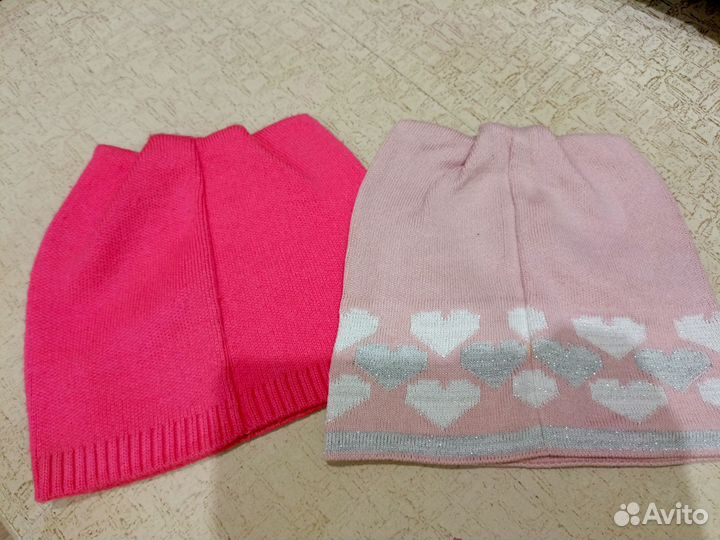 Шапочки на осень для девочки 5 лет