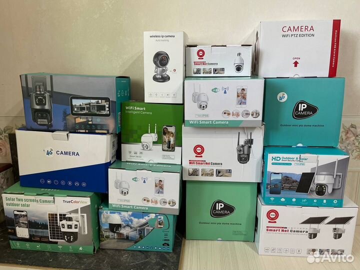 Камера видеонаблюдения 4G с сим картой и без