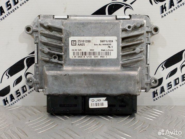Блок управления двигателем Chevrolet Cruze