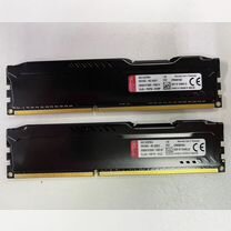 Память бу DDR3 8 gb kit Kingston HyperX 1333