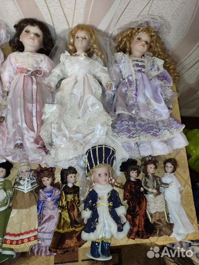 Куклы фарфоровые