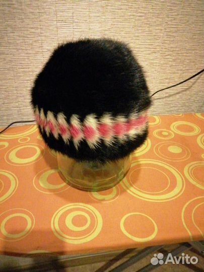 Шапка норковая женская бу