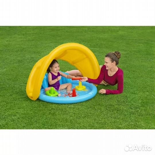 115 x 89 x 76 см Детский бассейн морская ракушка 1