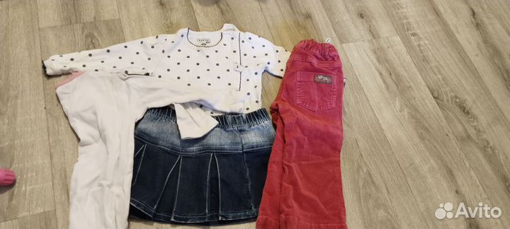 Вещи пакетом на девочку