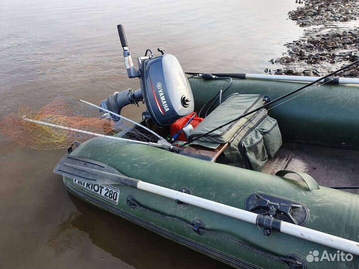 Надувная лодка пвх с мотором