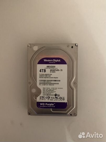 Жесткий диск 4 тб новый