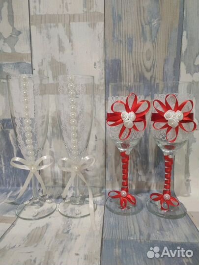 Свадебные бокалы