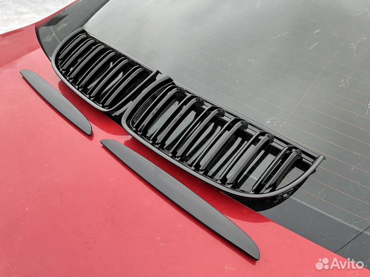 Решетки ноздри мтех м bmw e90 е90 дорест