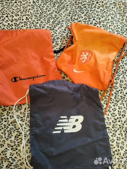 Мешки для спорта Champion,Nike,New Balance,б/у
