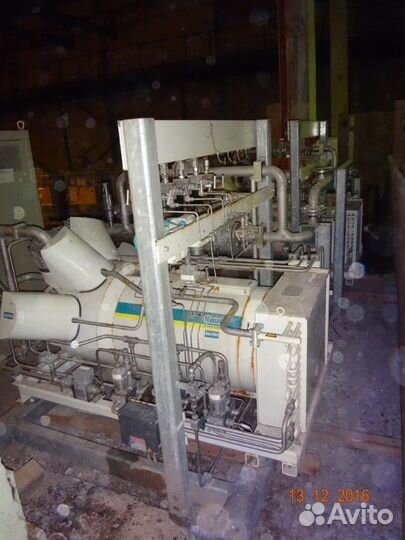 Компрессорная станция для произв. сжатого азота