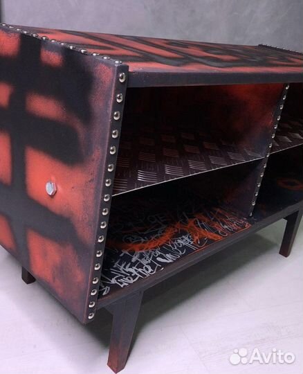 Тумба хайборд ссср, ручная роспись