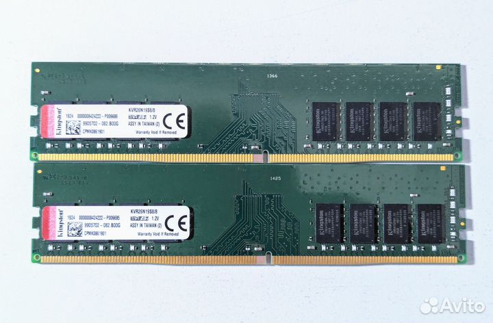 Оперативная память DDR4 Kingston 32gb