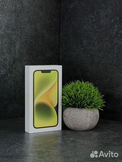 NEW iPhone 14 128GB Yellow e-sim