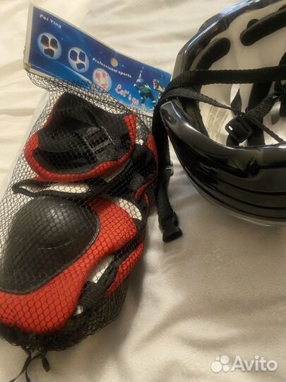 Защита детская для роликов + шлем