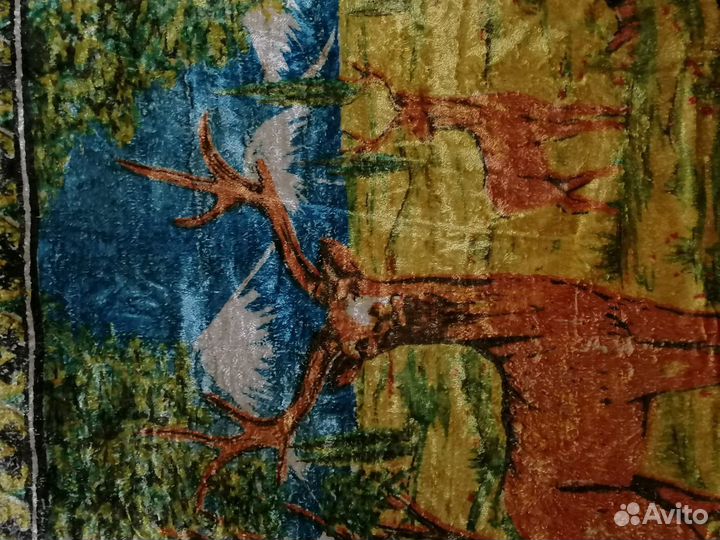 Ковер с оленями СССР