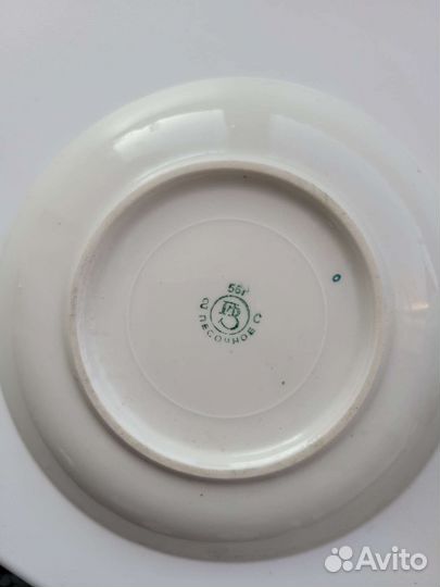 Чашка с блюдцем СССР