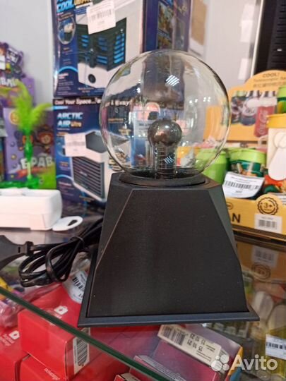 Плазменный шар plasma light 10см