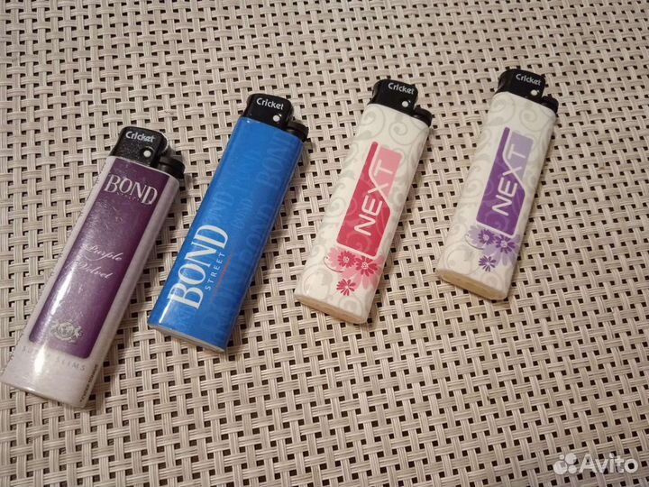 Зажигалки Cricket Bond Next новые