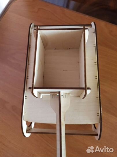 Танк подарочный деревянный