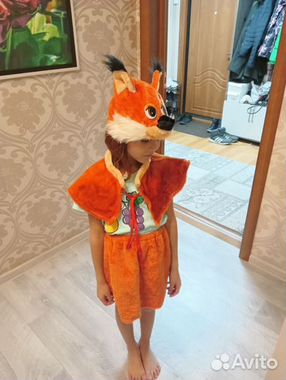 Детский костюм Белка на утренник