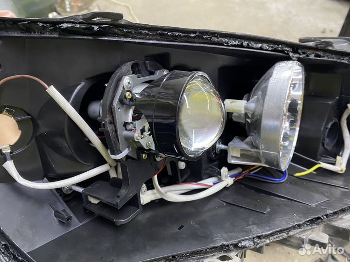 Передние фары Bi-LED Geely emgrand ec7