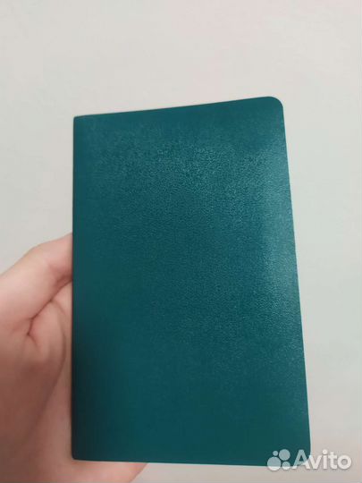 Блокнот moleskine volant зеленый новый