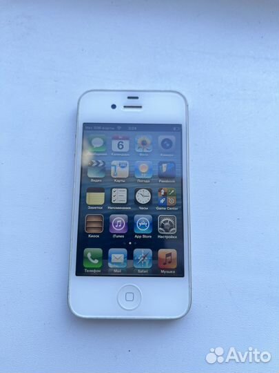 iPhone 4s 8gb ios6