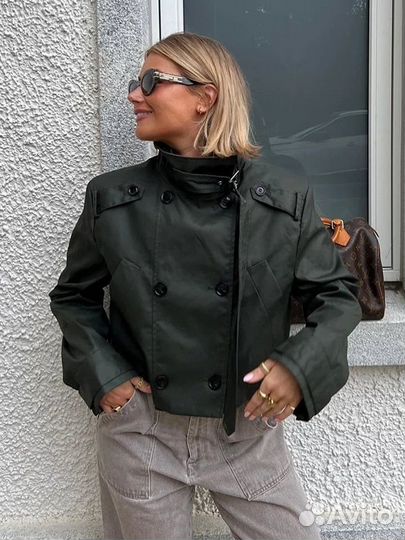 Тренч куртка zara женская новая оригинал размер xs