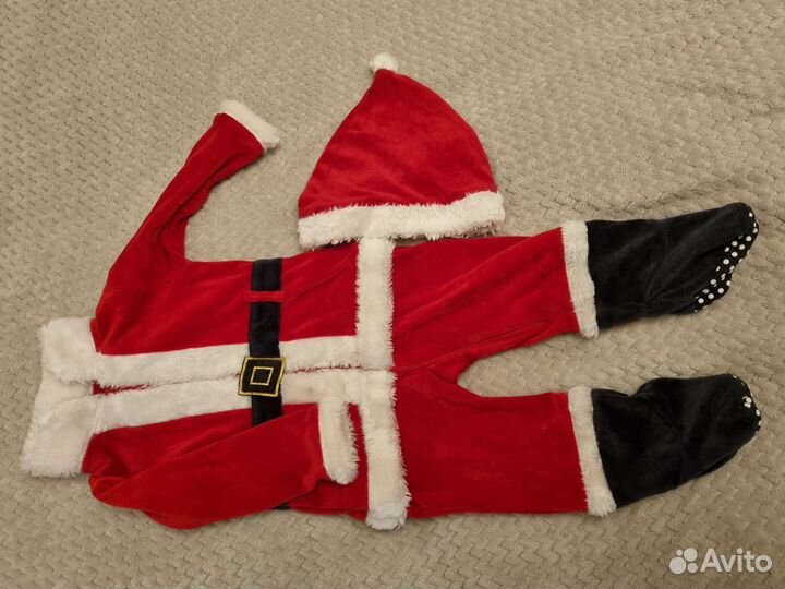 Костюм дела мороза mothercare 80