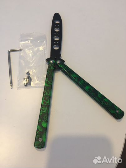 Тренировочный нож бабочка