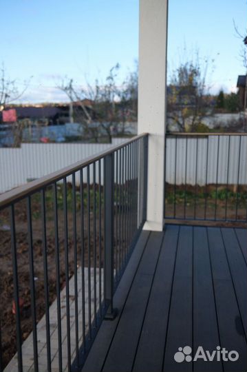 Ограждения для террасы Перила лофт