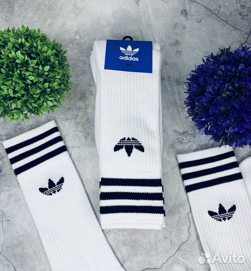 Носки Adidas белые оригинал