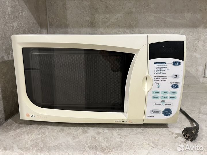 Микроволновая печь lg б/у