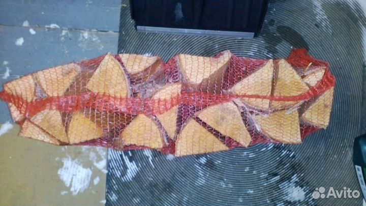 Дрова в сетках