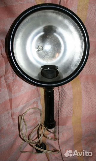 Синяя лампа времен СССР