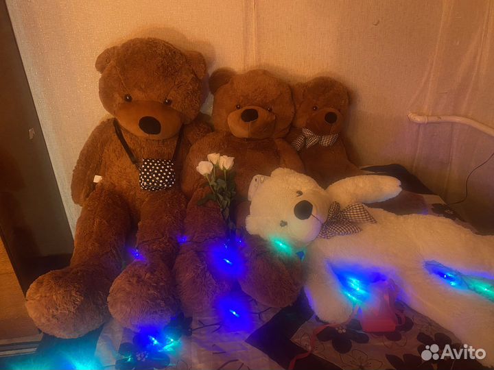 Плюшевый медведь новый