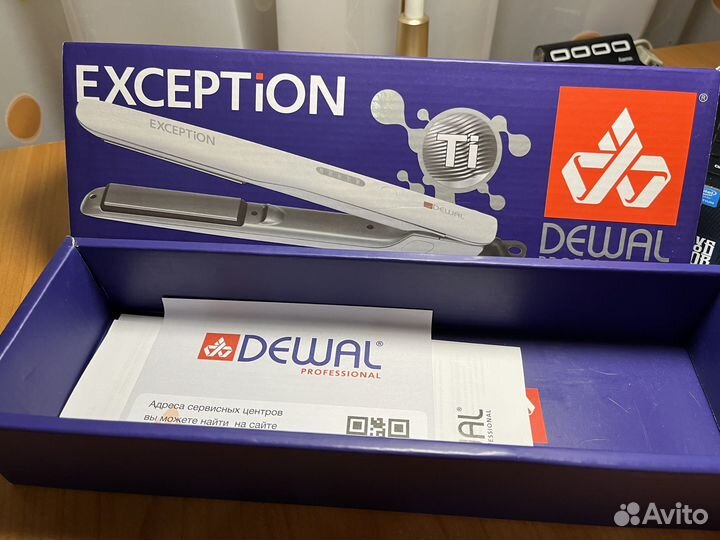 Щипцы выпрямитель Dewal Exception