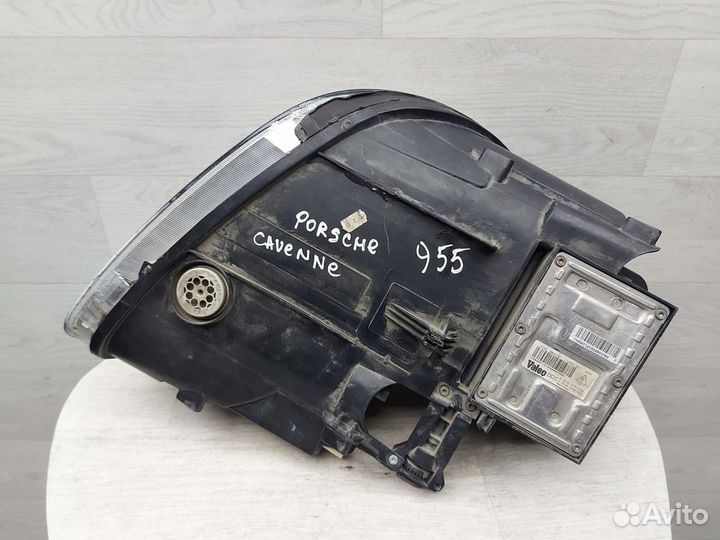 Фара левая Porsche Cayenne (955) с 2002 по 2007год