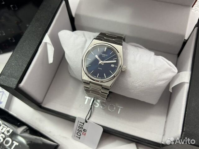Часы Tissot Prx 35 mm синий циферблат объявление продам