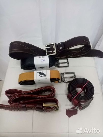 Мужские ремни из натуральной кожи