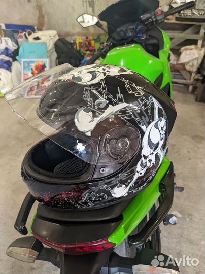 Шлем для мотоцикла Michiru. Мото шлем