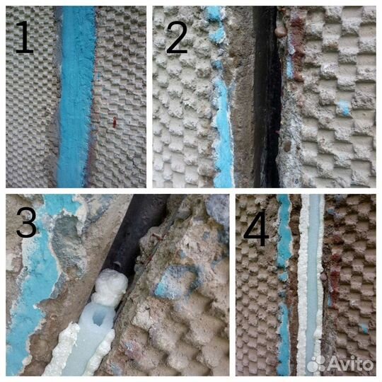 Ремонт межпанельных швов.Утепление фасада