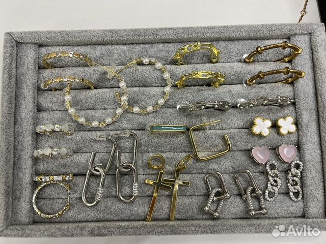 Серьги бижутерия