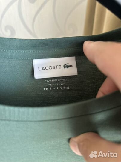 Футболка Lacoste Оригинал Новая 56/58/60