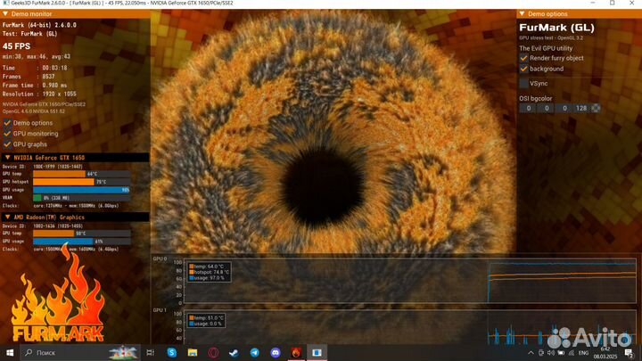 Ноутбук Acer Nitro 5 AN515-44