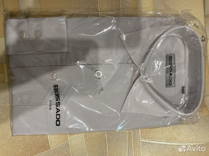 Рубашка школьная для мальчика 122 128