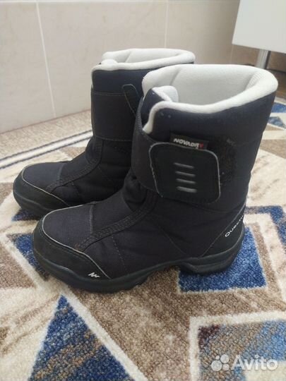 Сапоги зимние детские декатлон
