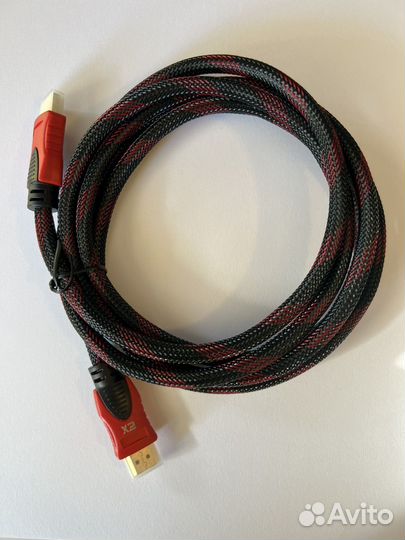 Кабель hdmi-hdmi 2 метра (новый)